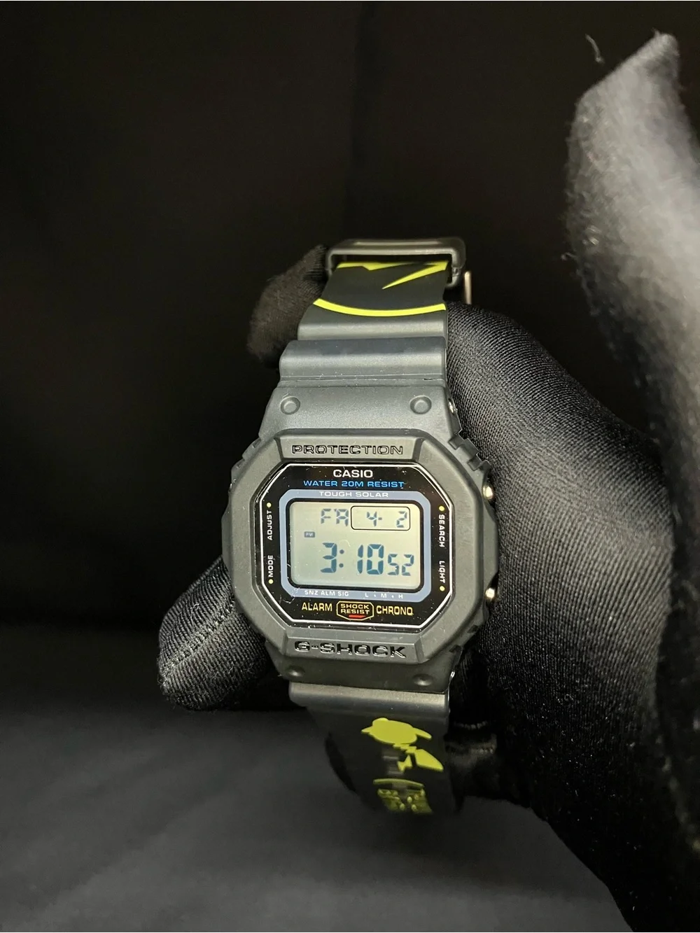 Custom G Shock Black Dw5600